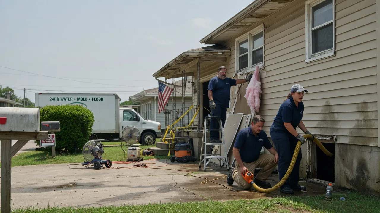 Water Damage Repair in Mccomb, OH near me